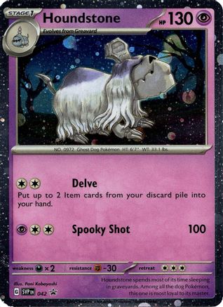 Image of Houndstone 042  - Holofoil Blister Exclusives - Promo