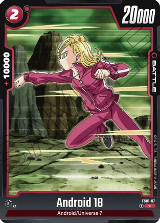 Image of Android 18 (FS01-07) - Starter Deck 1 Son Goku