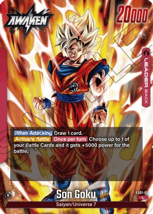 Image of Son Goku - FS01-01 (FS01-01) - Starter Deck 1 Son Goku Holofoil