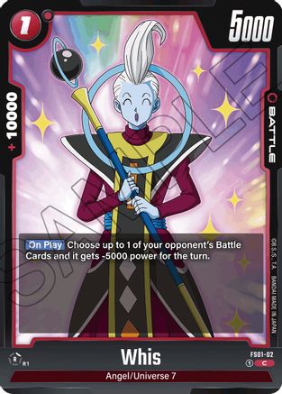 Image of Whis (FS01-02) - Starter Deck 1 Son Goku