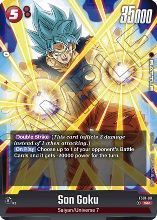 Image of Son Goku - FS01-08 (FS01-08) - Starter Deck 1 Son Goku Holofoil