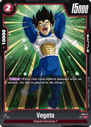 Image of Vegeta (FS01-14) - Starter Deck 1 Son Goku