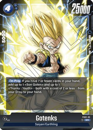 Image of Gotenks - FS02-03 (FS02-03) - Starter Deck 2 Vegeta Holofoil