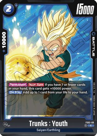 Image of Trunks : Youth - FS02-09 (FS02-09) - Starter Deck 2 Vegeta