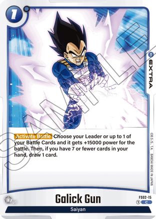 Image of Galick Gun (FS02-15) - Starter Deck 2 Vegeta