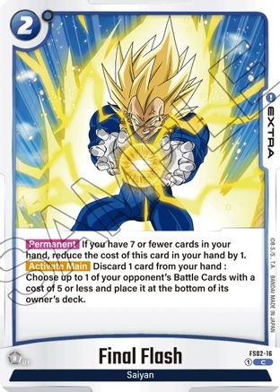 Image of Final Flash (FS02-16) - Starter Deck 2 Vegeta
