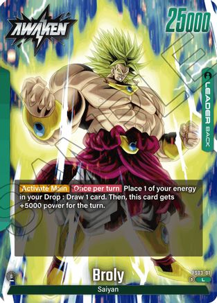 Image of Broly - FS03-01 (FS03-01) - Starter Deck 3 Broly Holofoil