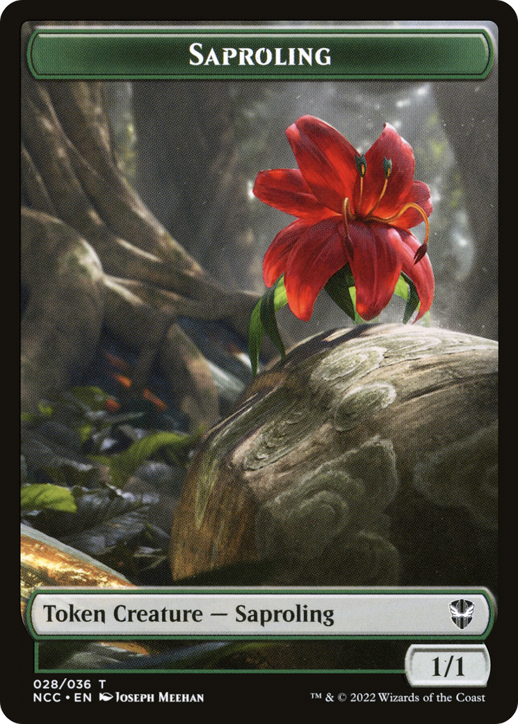 Image of Saproling (TNCC-028) - New Capenna Commander Tokens Foil