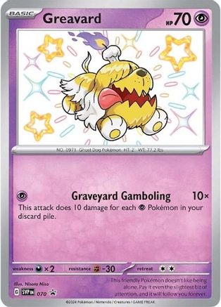 Image of Greavard 070  - Holofoil SV Scarlet & Violet Promo Cards - Promo