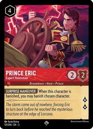 Image of Prince Eric - Expert Helmsman (121/204) - Into the Inklands