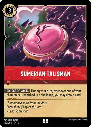 Image of Sumerian Talisman (133/204) - Into the Inklands