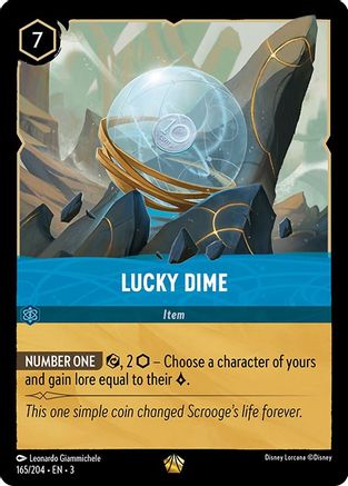 Image of Lucky Dime (165/204) - Into the Inklands