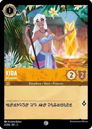 Image of Kida - Atlantean (6/204) - Into the Inklands