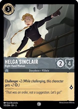 Image of Helga Sinclair - Right-Hand Woman (175/204) - Into the Inklands