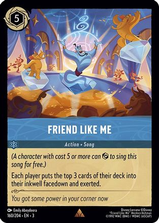 Image of Friend Like Me (160/204) - Into the Inklands