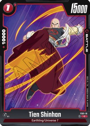 Image of Tien Shinhan (FS01-10) - Starter Deck 1 Son Goku