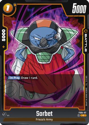 Image of Sorbet (FS04-07) - Starter Deck 4 Frieza
