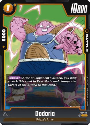 Image of Dodoria (FS04-10) - Starter Deck 4 Frieza
