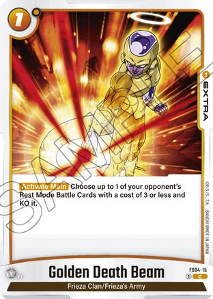 Image of Golden Death Beam (FS04-15) - Starter Deck 4 Frieza