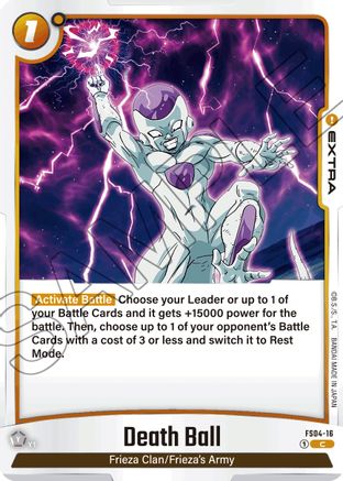 Image of Death Ball (FS04-16) - Starter Deck 4 Frieza