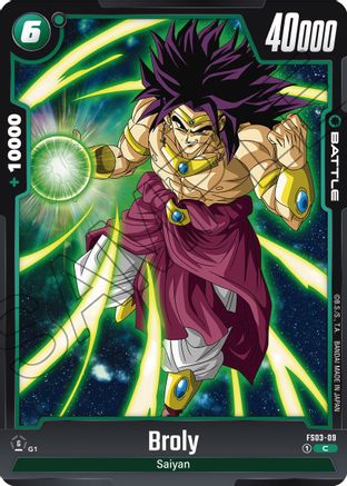 Image of Broly - FS03-09 (FS03-09) - Starter Deck 3 Broly