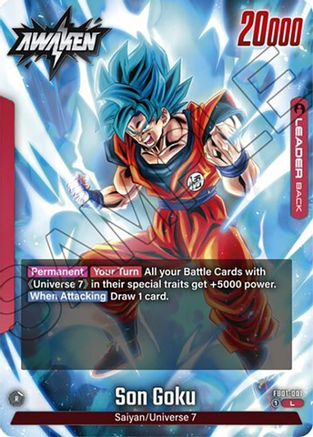 Image of Son Goku - FB01-001 (FB01-001) - Awakened Pulse