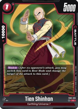 Image of Tien Shinhan - FB01-018 (FB01-018) - Awakened Pulse