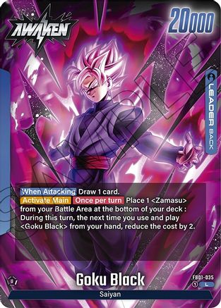 Image of Goku Black - FB01-035 (FB01-035) - Awakened Pulse