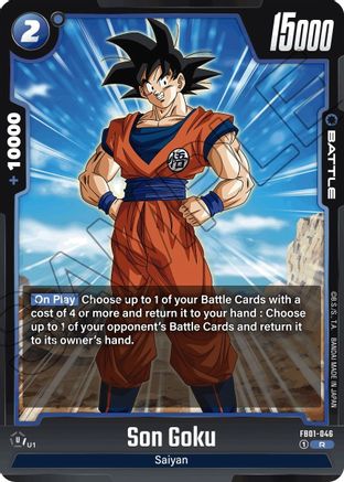 Image of Son Goku - FB01-046 (FB01-046) - Awakened Pulse Holofoil