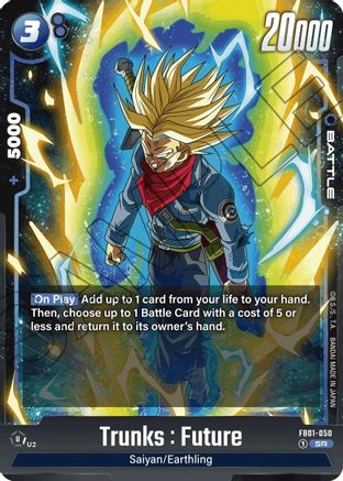 Image of Trunks : Future - FB01-050 (FB01-050) - Awakened Pulse Holofoil