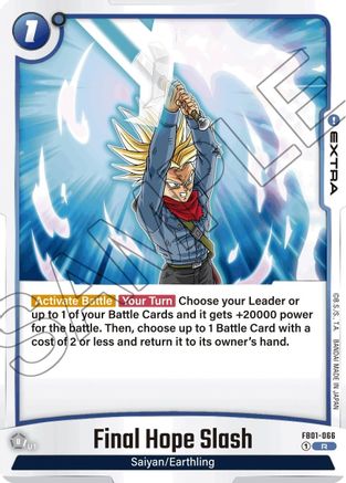 Image of Final Hope Slash (FB01-066) - Awakened Pulse Holofoil