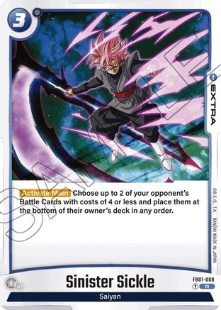 Image of Sinister Sickle (FB01-068) - Awakened Pulse Holofoil