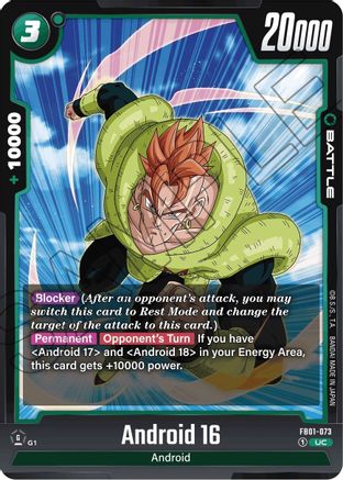 Image of Android 16 - FB01-073 (FB01-073) - Awakened Pulse