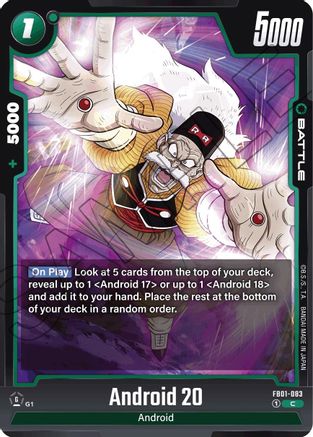 Image of Android 20 - FB01-083 (FB01-083) - Awakened Pulse