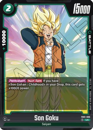 Image of Son Goku - FB01-086 (FB01-086) - Awakened Pulse