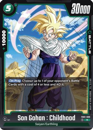 Image of Son Gohan : Childhood - FB01-089 (FB01-089) - Awakened Pulse Holofoil