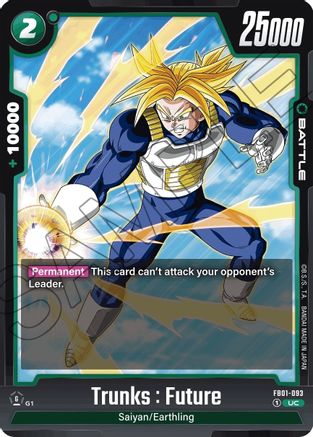 Image of Trunks : Future - FB01-093 (FB01-093) - Awakened Pulse
