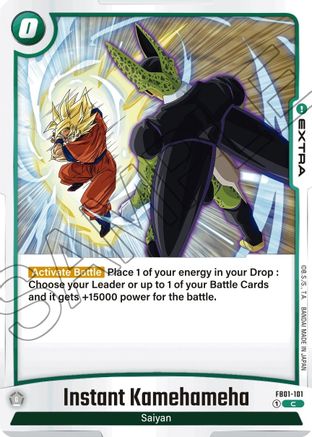 Image of Instant Kamehameha (FB01-101) - Awakened Pulse