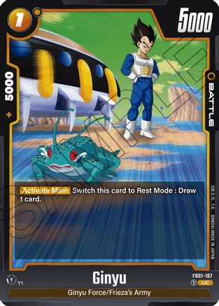 Image of Ginyu - FB01-107 (FB01-107) - Awakened Pulse