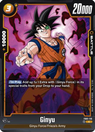 Image of Ginyu - FB01-110 (FB01-110) - Awakened Pulse