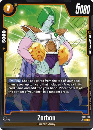 Image of Zarbon (FB01-116) - Awakened Pulse