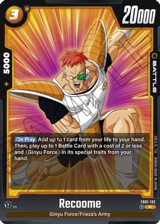 Image of Recoome (FB01-132) - Awakened Pulse Holofoil
