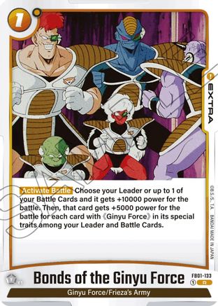 Image of Bonds of the Ginyu Force (FB01-133) - Awakened Pulse Holofoil