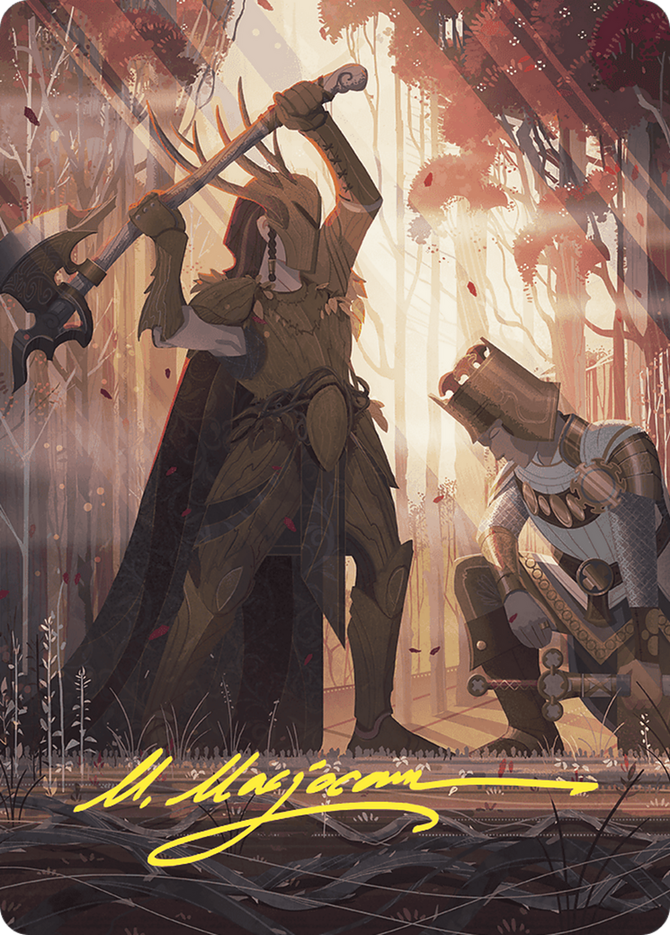 Image of Karmic Justice // Karmic Justice (AWOE-062) - Wilds of Eldraine Art Series (Borderless)