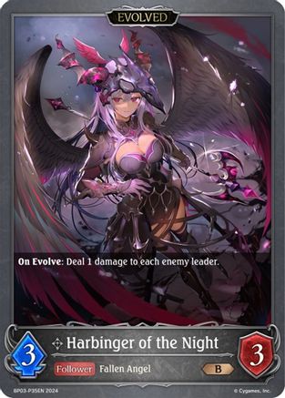 Image of Harbinger of the Night - P35EN (Evolved) (Foil) (BP03-P35EN) - BP03 Flame of Laevateinn