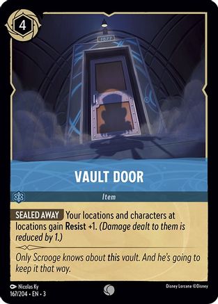Image of Vault Door (167/204) - Into the Inklands Cold Foil