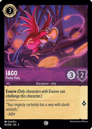 Image of Iago - Pretty Polly (40/204) - Into the Inklands Cold Foil