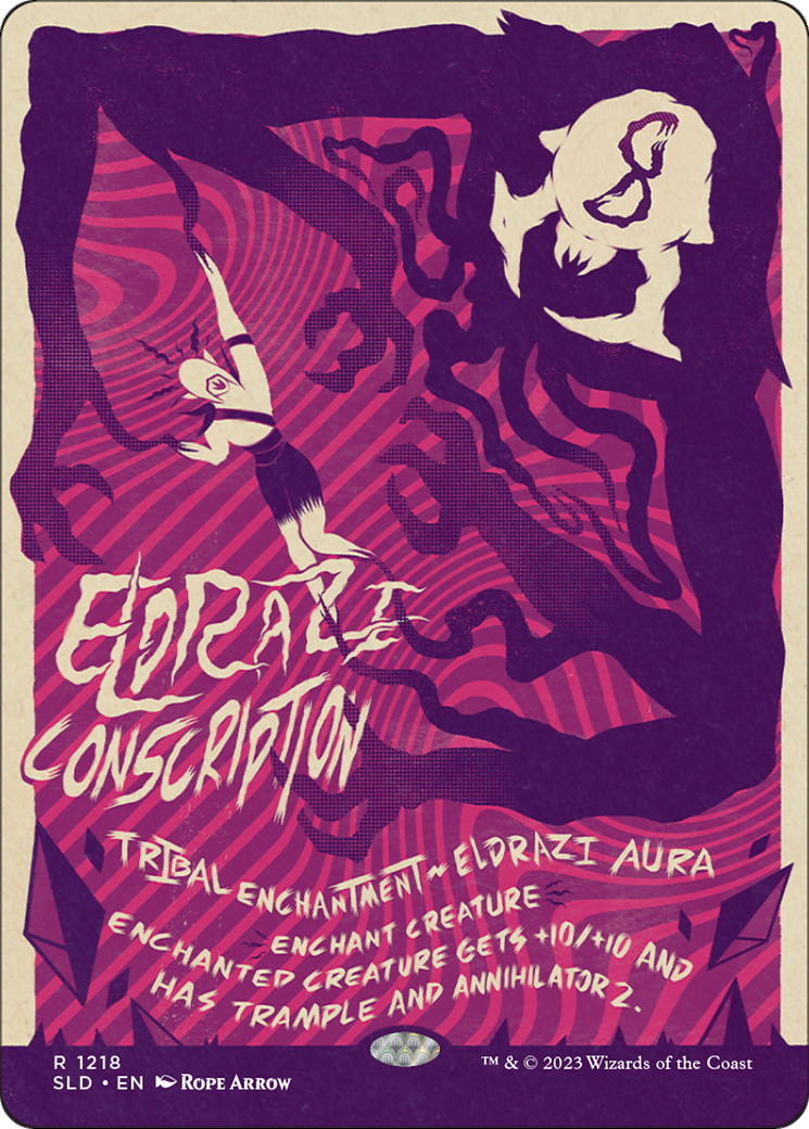 Image of Eldrazi Conscription (SLD-1218) - Secret Lair Drop (Borderless)