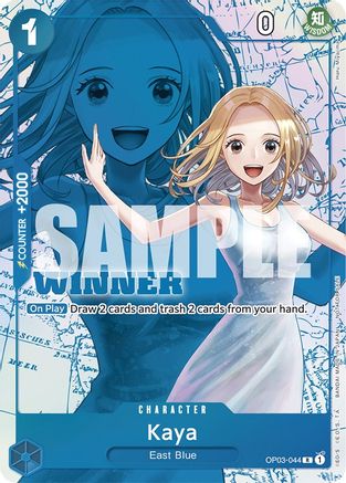 Image of Kaya (Winner Pack Vol. 6) (OP03-044) - One Piece Promotion Cards Foil