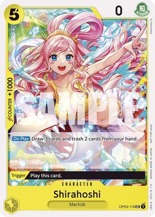 Image of Shirahoshi (Tournament Pack Vol. 6) (OP03-116) - One Piece Promotion Cards